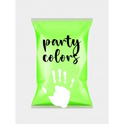 Party Colors 100 гр, зелёный