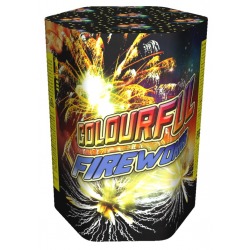 Colourful fireworks / Красочный фейерверк (1" х 7)